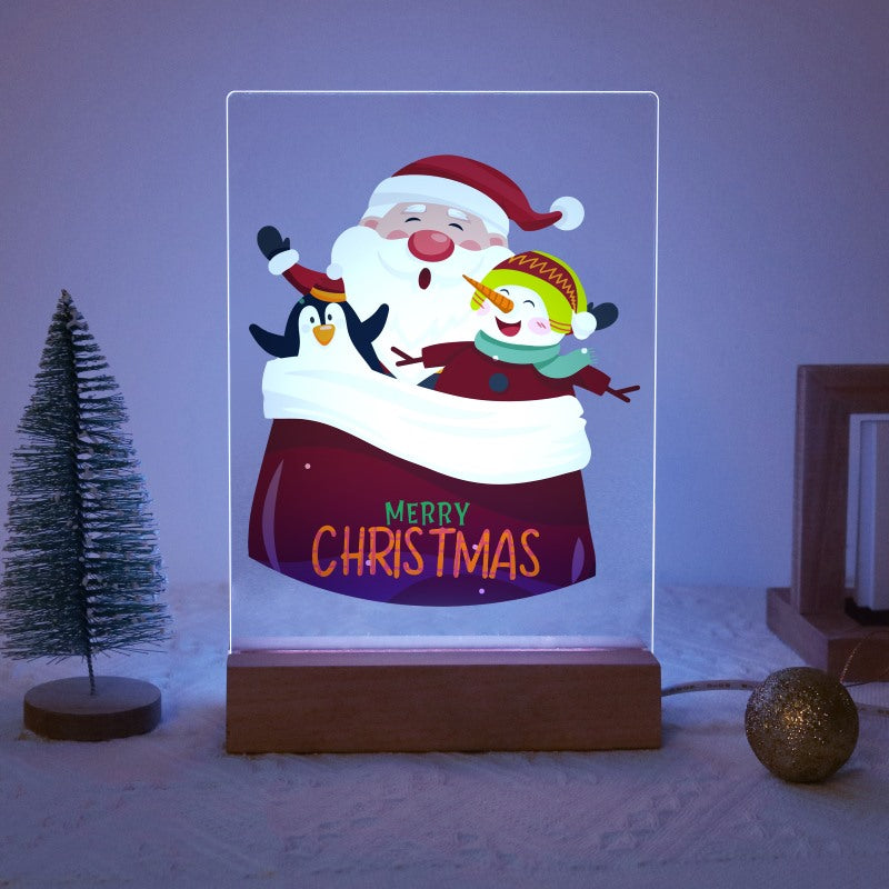 Paint by Numbers Christmas Lamp | Merry Christmas