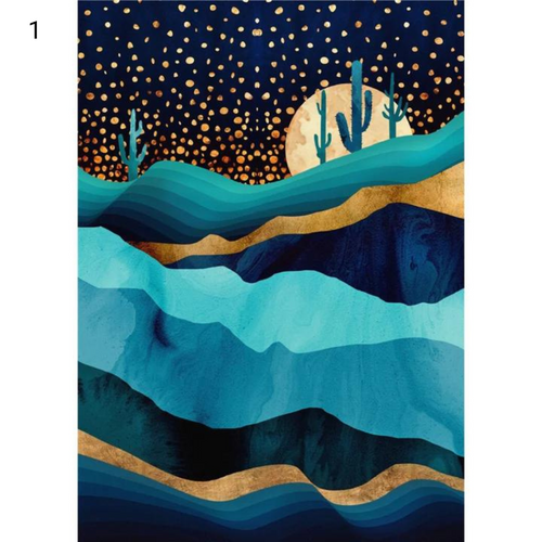 Minimalist Landscapes | 5 variations | Paint by Numbers