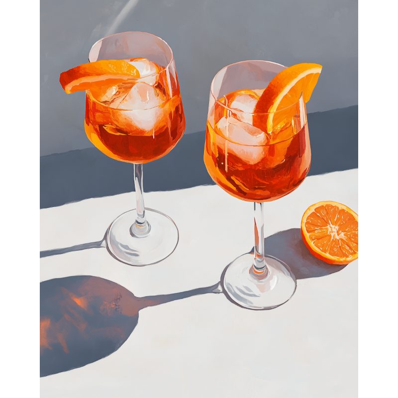 Summer Cocktails | Paint by Numbers