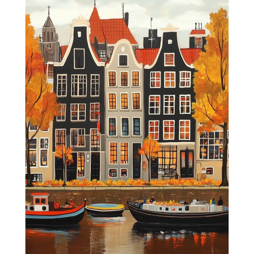 Gorgeous Amsterdam | Paint by Numbers