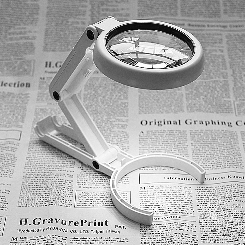 Handheld Magnifying Lamp