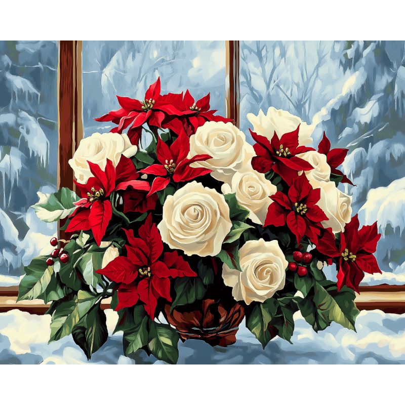 Festive Flowers | Paint by Numbers