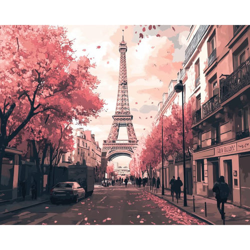 Beautiful Paris | Paint by Numbers