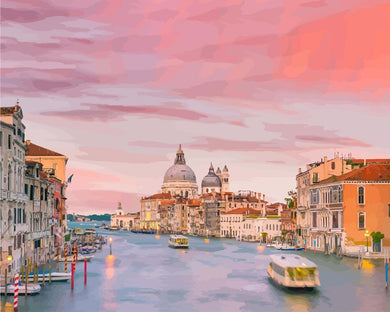 Grand Canal of Venice - Italy | Paint by Numbers