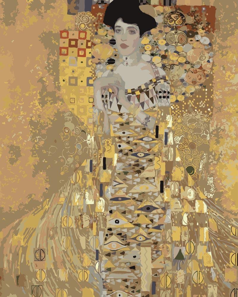 Portrait of Adele Bloch Bauer I   Gustav Klimt | Paint by Numbers