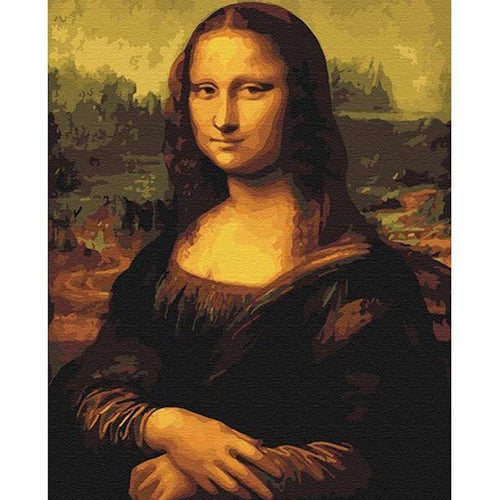 Mona Lisa - Leonardo Davinci | Paint by Numbers