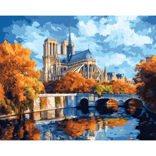 Notre-Dame de Paris | Paint by Numbers